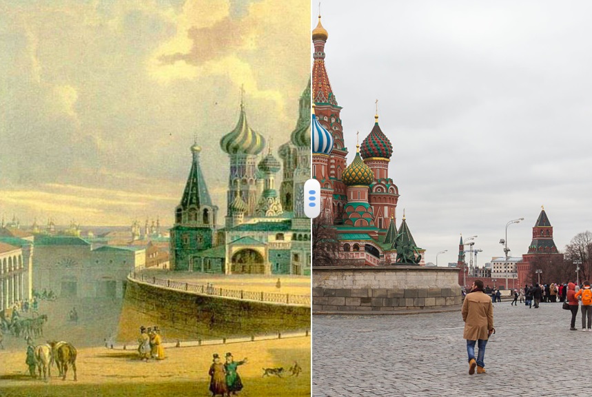 Старая Москва на картинах художников
