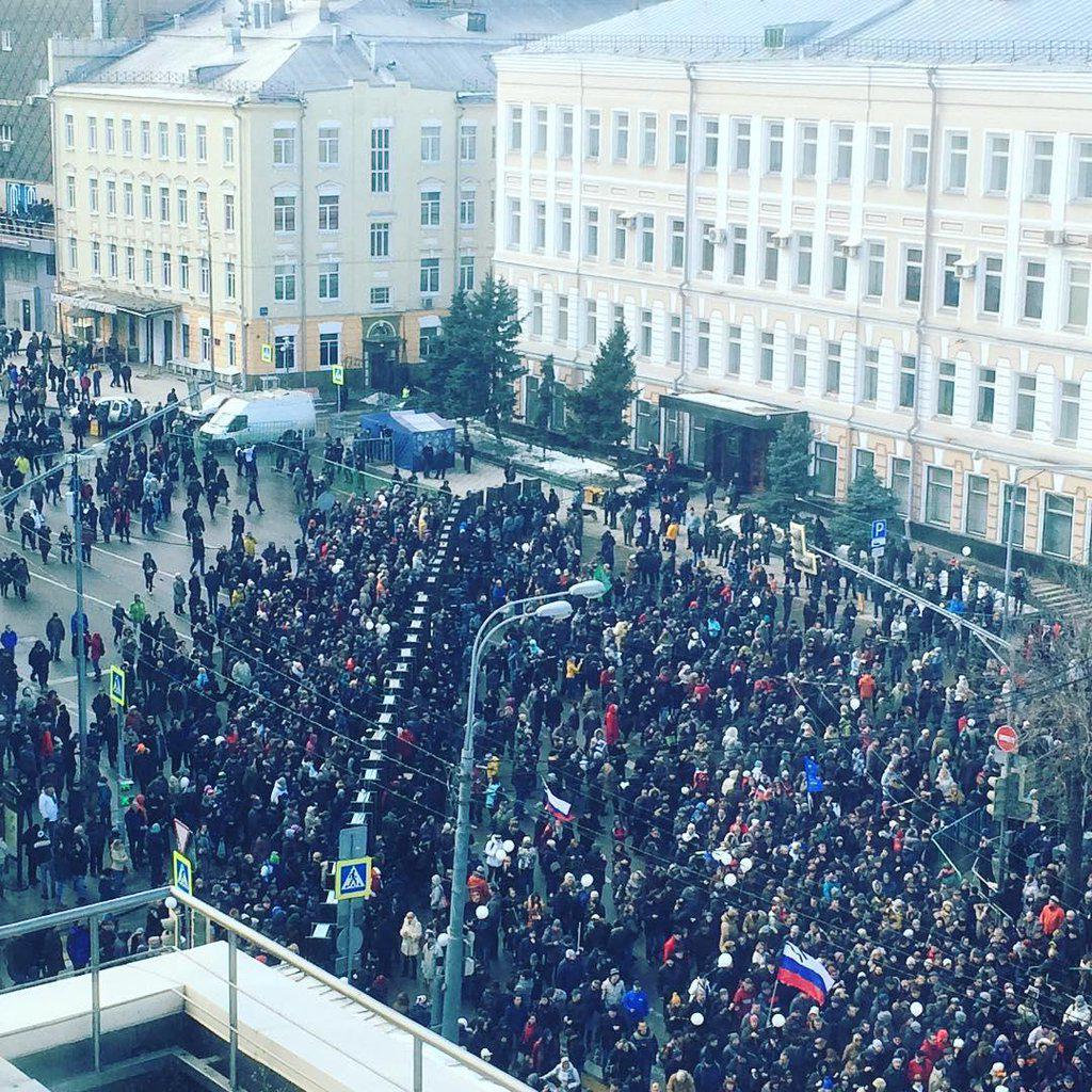 Марш памяти Бориса Немцова: Онлайн 