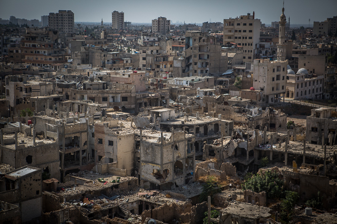 Сирия, разрушенная войной: Дамаск и Хомс 